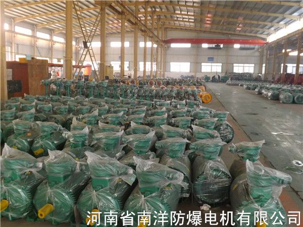 防爆電機生產(chǎn)場景圖